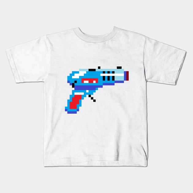 Raygun 001 Kids T-Shirt by Vampireslug